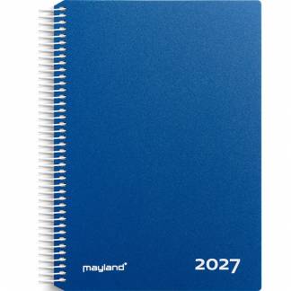 Mayland 2027 27218020 timekalender 24,2x18,5cm bl&aring;