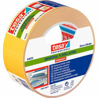 Tesa 64620 Universal permanent dobbeltsidet tape 50mmx25m 