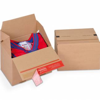 ColomPac Papkasse 195x145x140mm 2mm automatbund brun 
