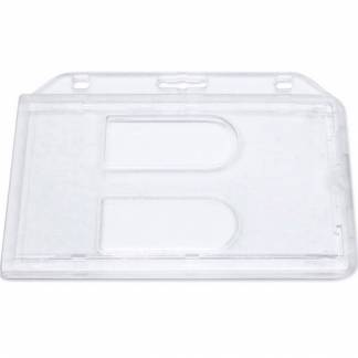 Kortholder til 2 kort klar frost 