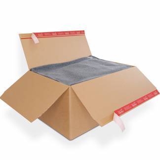 ColomPac Papkasse 585 x 392 x 300 mm brun EE-flute 