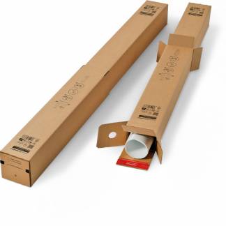 ColomPac Firkantet papr&oslash;r justerbar 604x115x115mm brun, del 2 