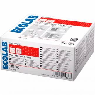 Ecolab Smartpower Mini 2-i-1 opvasketabs 24stk 