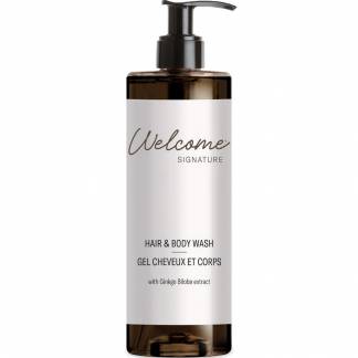 Welcome Signature h&aring;r- og kropss&aelig;be 380ml