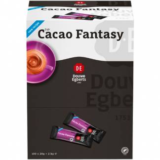 D.E Cacao Fantasy kakaopulver, 14% 20g 100 breve 