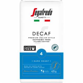 Segafredo Decaf kaffe formalet 425g