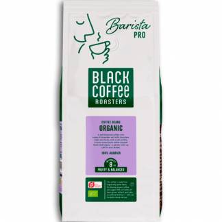 Black Coffee PRO Organic kaffe hele b&oslash;nner 1000g