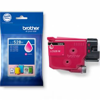 Brother LC528M Magenta bl&aelig;kpatron 5000ark