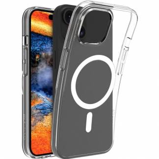 Dbramante1928 Greenland Pro Magsafe cover iPhone 16e/15/14/13 klar 