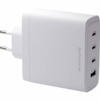 Dbramantelader1928 RE-Charge IT v&aelig;goplader 3xUSB-C 140W +1xUSB-A hvid