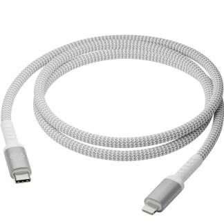 Dbramante1928 Re-charge Pro USB-C til Lightning 1.2m flettet kabel hvid
