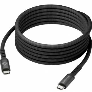 Dbramante1928 Re-Charge IT USB-C til USB-C kabel flettet 3m 100W sort