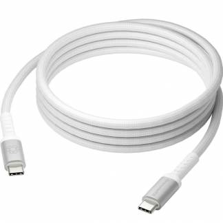 Dbramante1928 Re-Charge IT USB-C til USB-C kabel flettet 2m 100W hvid
