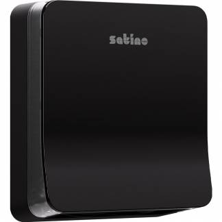Satino Small Interfold h&aring;ndkl&aelig;dearke-dispenser Z+W sort 