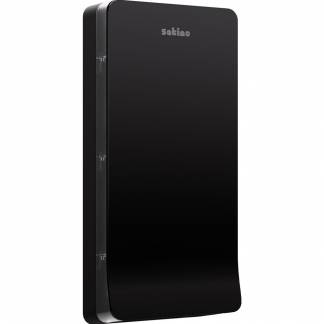 Satino Interfold XL dispenser til h&aring;ndkl&aelig;deark Z+W sort 