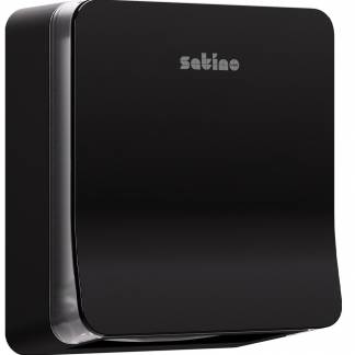 Satino  Folded dispenser S til h&aring;ndkl&aelig;deark V+C sort 
