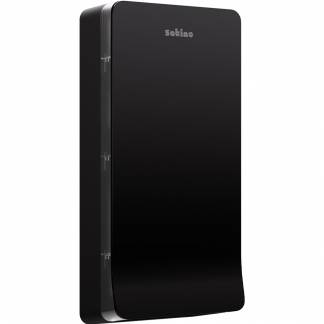 Satino Folded dispenser XL til h&aring;ndkl&aelig;deark V+C sort 