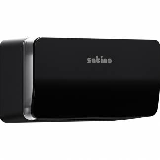 Satino Folded Dispenser XS til h&aring;ndkl&aelig;deark V+C sort 