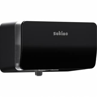 Satino Twin Roll Toiletpapir dispenser small sort 