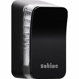 Satino Eco luftfrisker dispenser sort