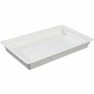 Rektangul&aelig;r fad 11GN 53x32.5x6.5cm Melamin hvid 