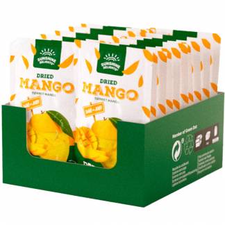 Sunshine Delights t&oslash;rret mango i skiver 40g