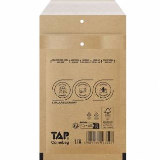 TAP 1 Boblekuvert 120x175mm brun 
