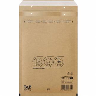 TAP 6 Boblekuvert 240x350mm brun 