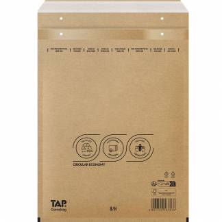 TAP 8 Boblekuvert 290x370mm brun 