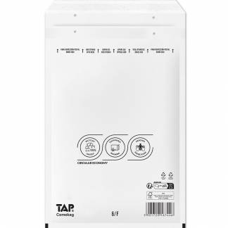 TAP 6 Boblekuvert 240x350mm hvid 