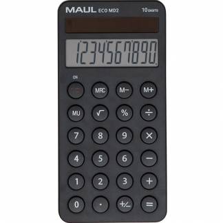 MAUL Eco MD2 lommeregner 10-ciftet LCD-sk&aelig;rm sort 