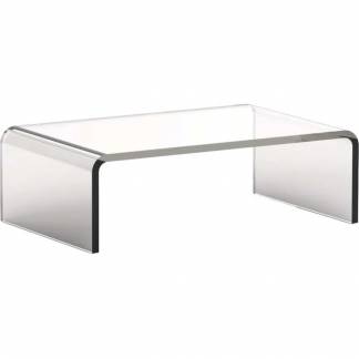 MAUL monitorstander akryl 32x19,8x10,1cm transparent 