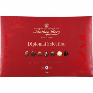 Anthon Berg Diplomat&aelig;ske fyldte chokolader 