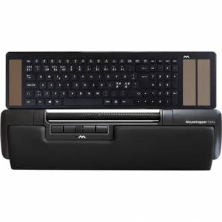 Mousetrapper Delta Extended & Type tastatur sort