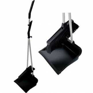 Nordisk Microfiber Komplet fejebakkes&aelig;t sort 