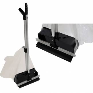 Nordisk Microfiber Fejes&aelig;t med sweeper til pose sort 