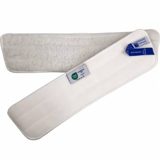 Nordisk Mircrofiber Clean Plus mikrofibermoppe 40cm hvid 