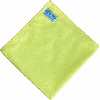 Eco-Tex Soft mikrofiberklud 40x40cm gul 10stk 