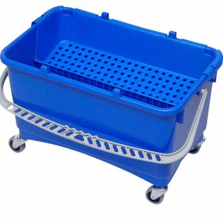 Nordiske Microfiber Komplet drypspand 28l bl&aring; 