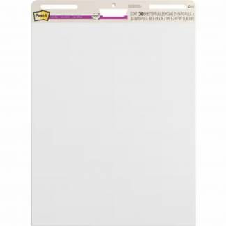 Post-it Super flipoverpapir 63,5x76,2cm 2x30ark hvid 