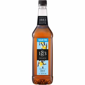 1883 sirup vanilje sukkerfri plastflaske 1L