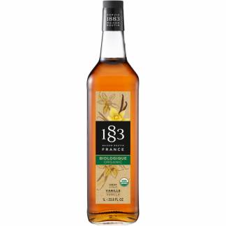 1883 sirup vanilje glasflaske 1L