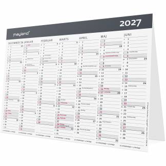 Mayland 27058100 moderne bordkalender A5 