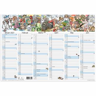 Mayland 27063150 Dickmeiss v&aelig;gkalender A3 