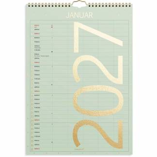 Mayland 27066120 Color v&aelig;gkalender A4 