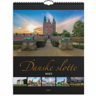 Mayland 27066200 Danske Slotte v&aelig;gkalender 29,5x39cm 