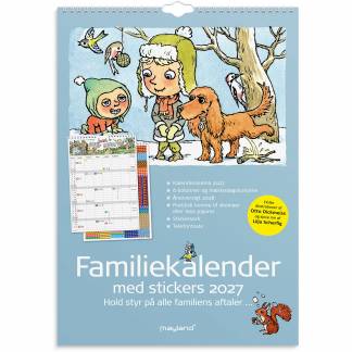Mayland 27066250 illustreret v&aelig;gkalender 6 kolonner A3 