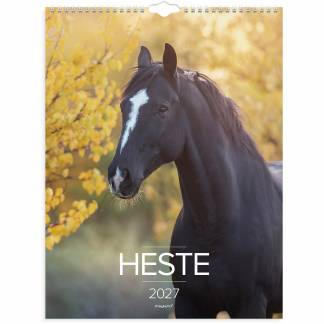Mayland 27066310 heste v&aelig;gkalender 29,5x39cm 