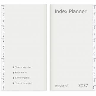 Mayland 27095100 indexkalender refill 16,8x8,8cm 