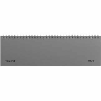 Mayland 27130000 dag-uge bordkalender 10x30cm gr&aring; 